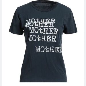 Mother Denim Black T-Shirt